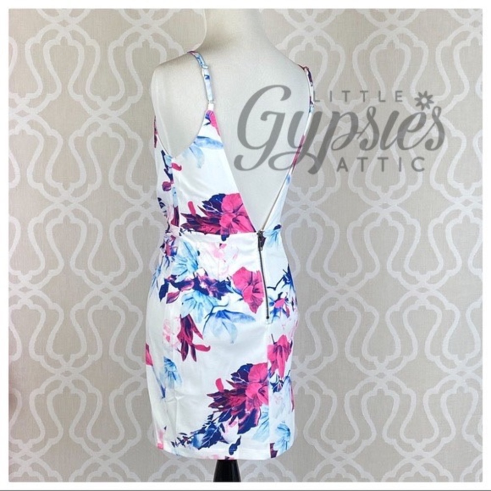 Jennifer Ultra Mini Water Color Dress - Picture 5 of 11